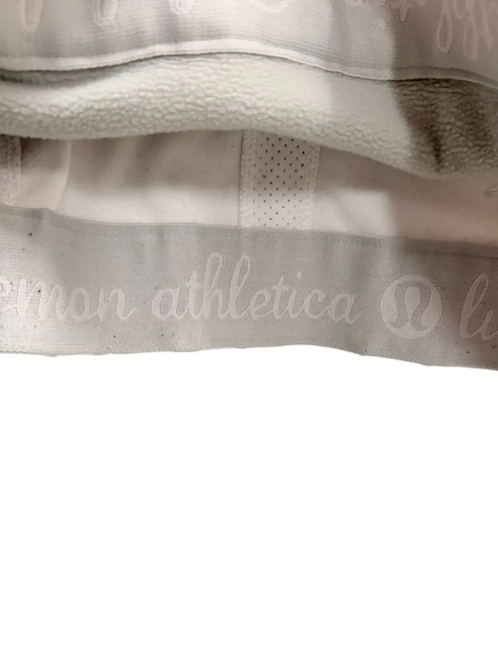 lululemon athletica Let’s Get Visible Pullover Pink Gray Reflective Size 4